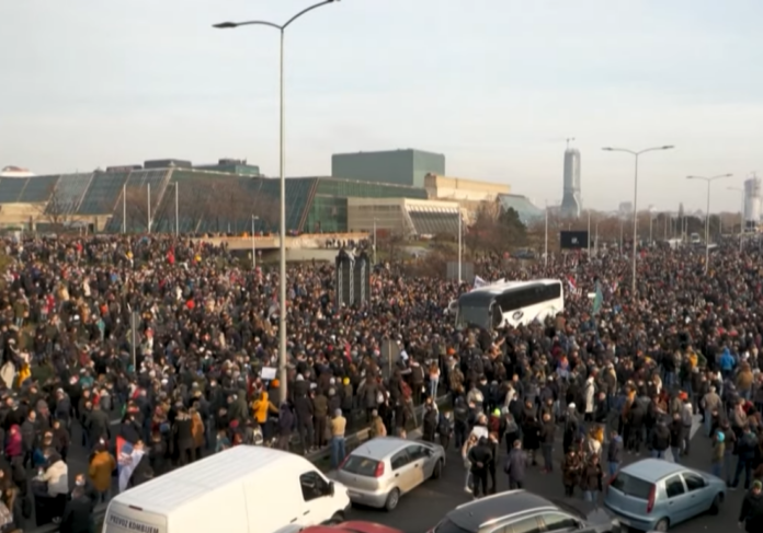 Proteste serbia