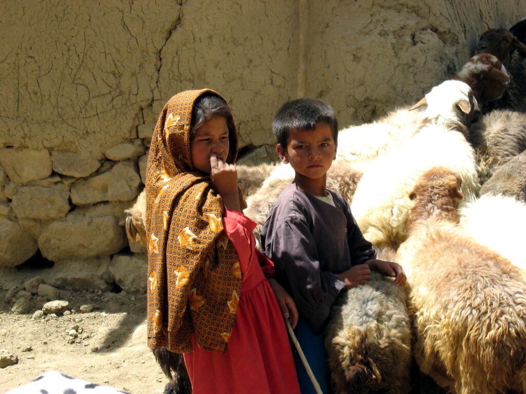 Bambini afghani