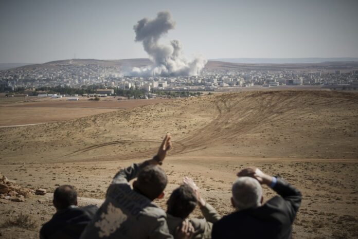 Bombardamenti civili Siria curdi