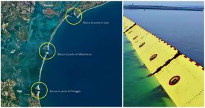 Posizionamento delle barriere/Fonte Il Fatto Quotidiano