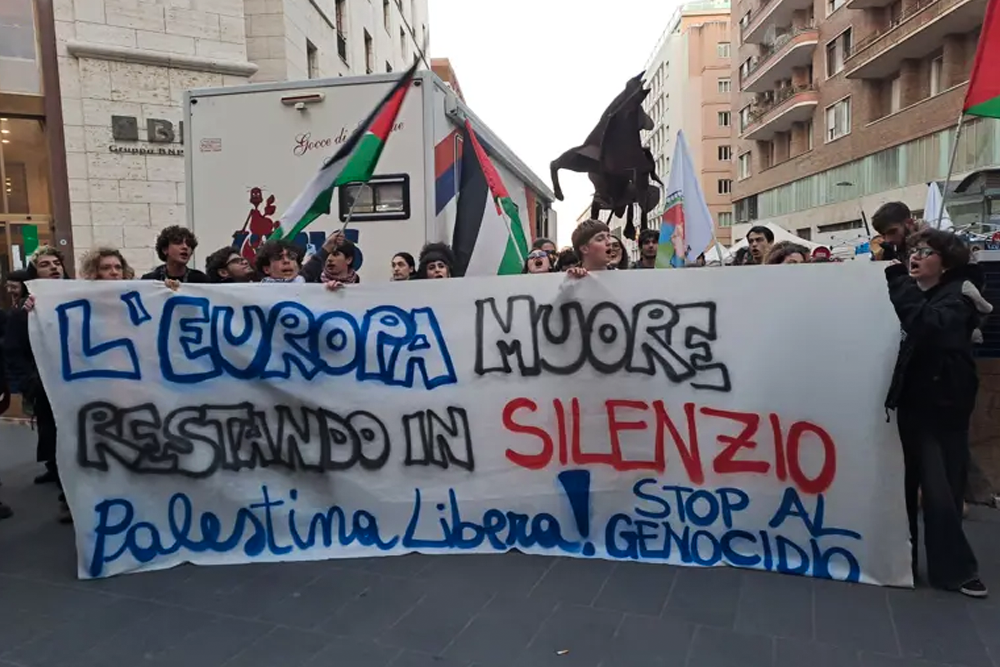 L’Italia si riempie di manifestazioni contro la ripresa del genocidio in Palestina