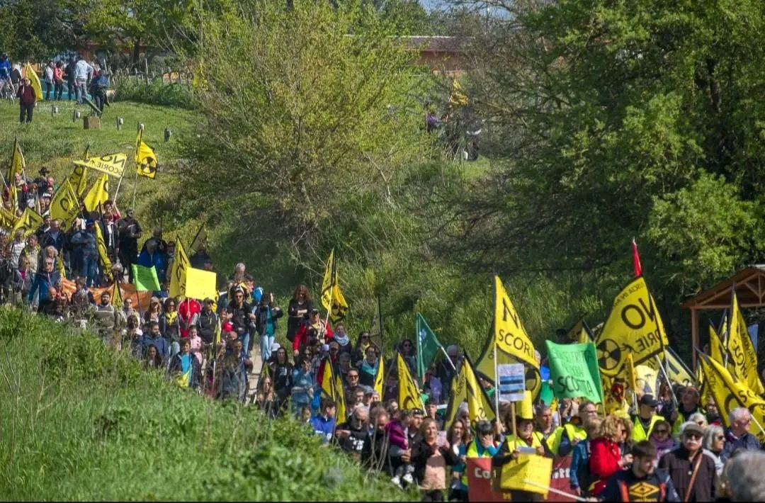 Tuscia: la lotta dei cittadini contro il deposito unico di scorie nucleari