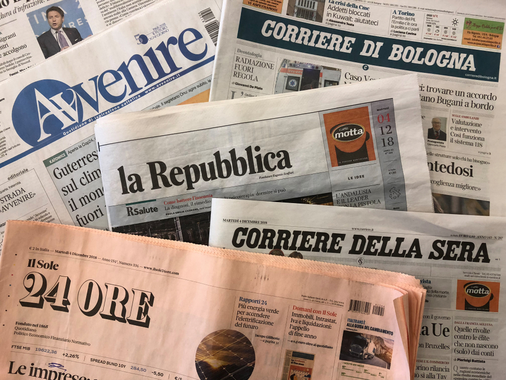 In Italia il giornalismo non se la passa bene