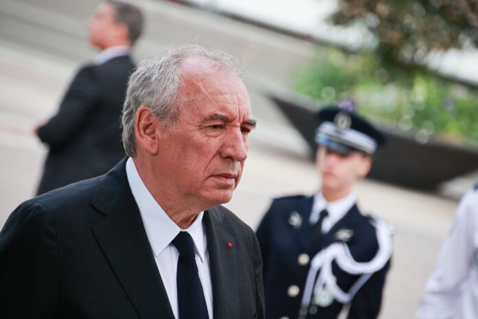 Chartres,,France,,08-07-2025,:,French,Prime,Minister,Francois,Bayrou,During