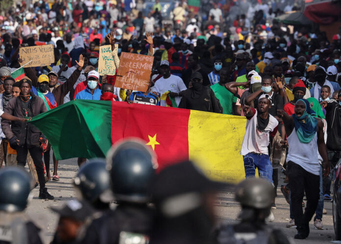 proteste camerun 2