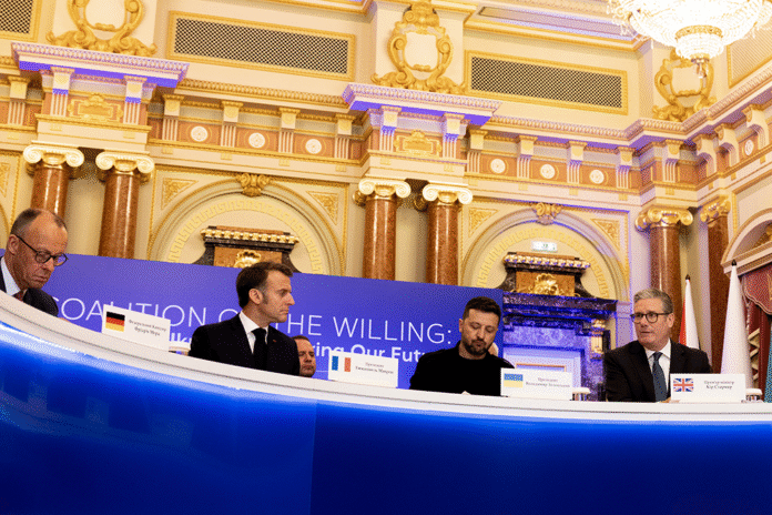 Incontro Zelensky, Starmer, Macron, Merz