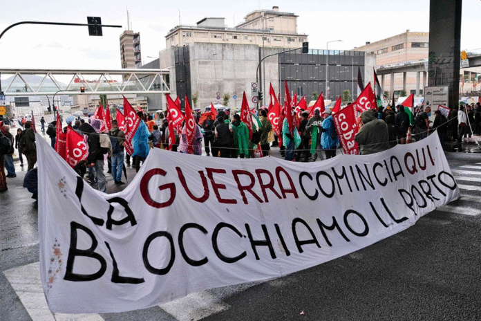 sciopero portuali