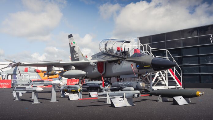 Farnborough,,Uk,-,July,26,2024:,A,Leornado,M-346fa,Master