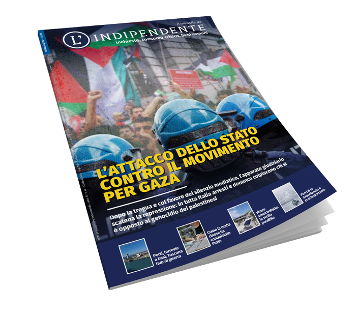 Copertina febbraio 2026 - L'attacco dello Stato contro il movimento per Gaza